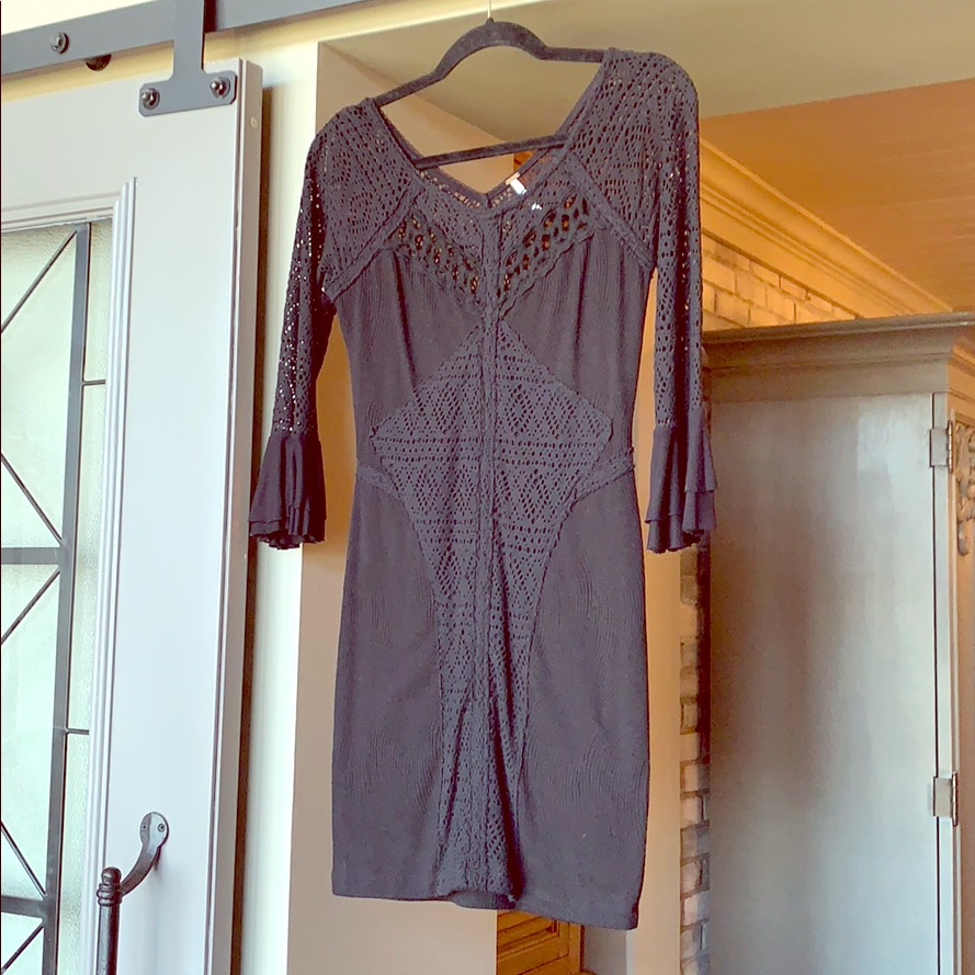 Free People Little Black Dress Small